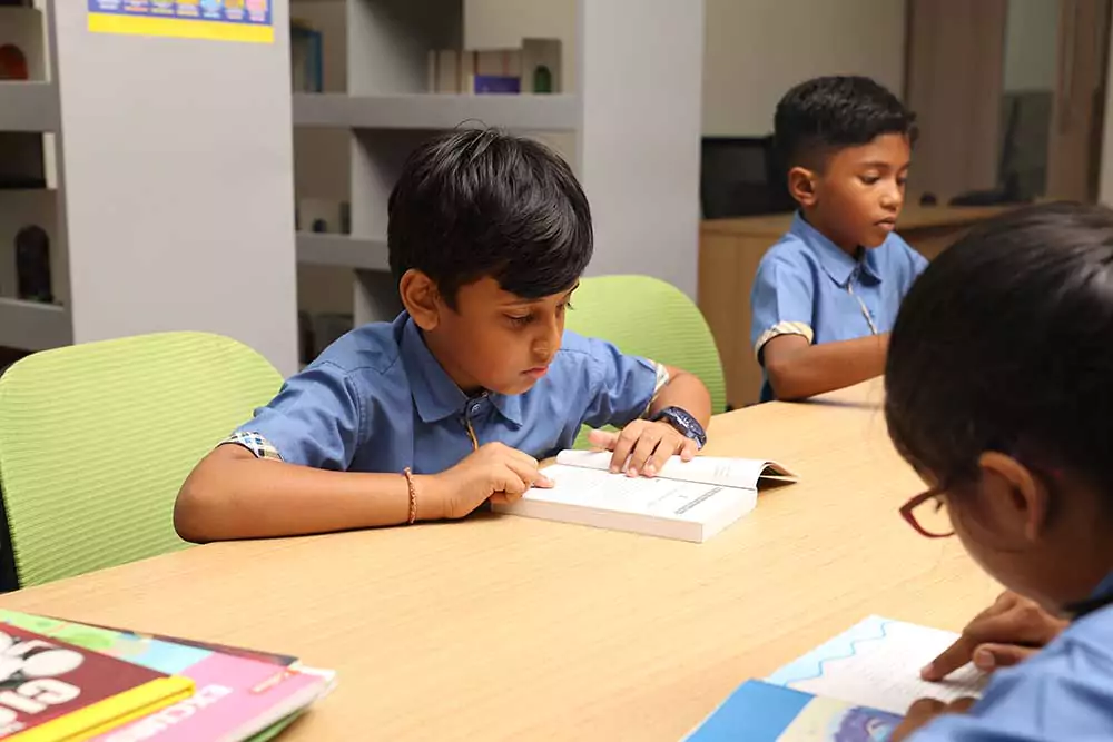 Library of KES International school 