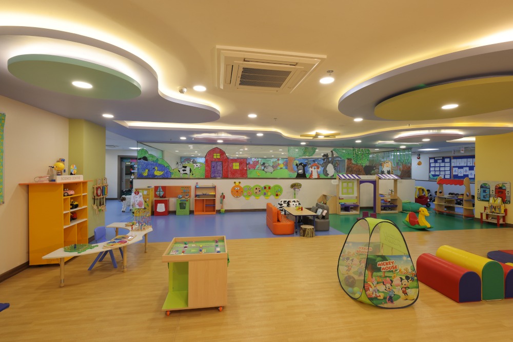 Indoor Play Area of  KES International school 